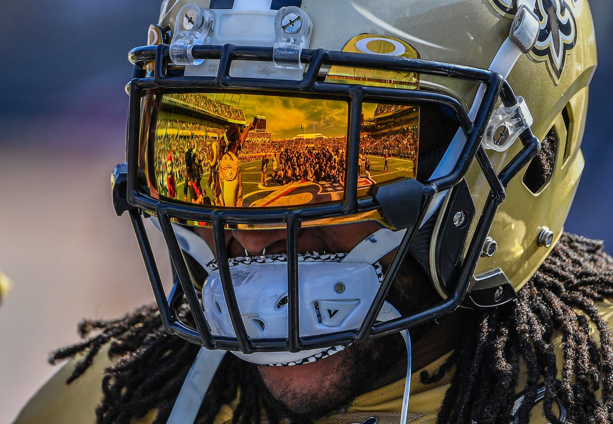 NFL helmets could be getting a coronavirus faceshield