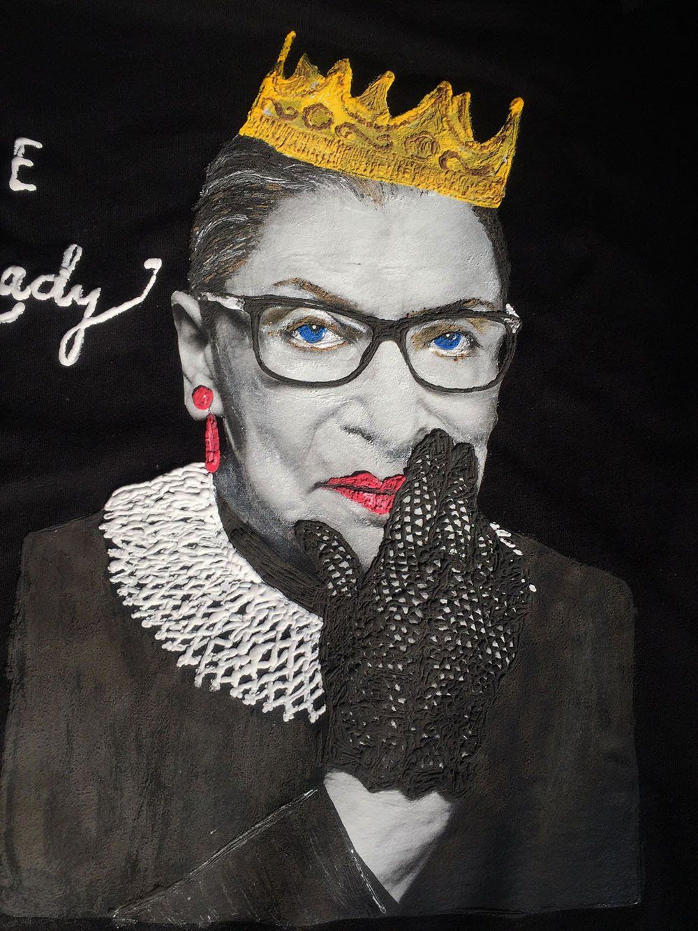 Notorious RBG T shirt PAINTED Ruth Bader Ginsburg TShirt