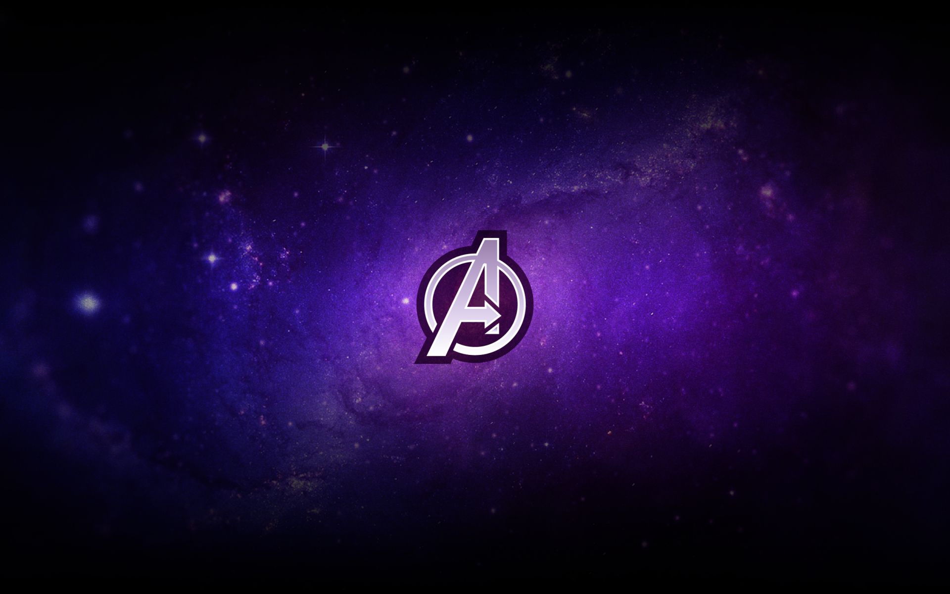 Wallpaper Avengers, Logo, Purple, HD, Creative Graphics,. Wallpaper for iPhone, Android, Mobile and Desktop