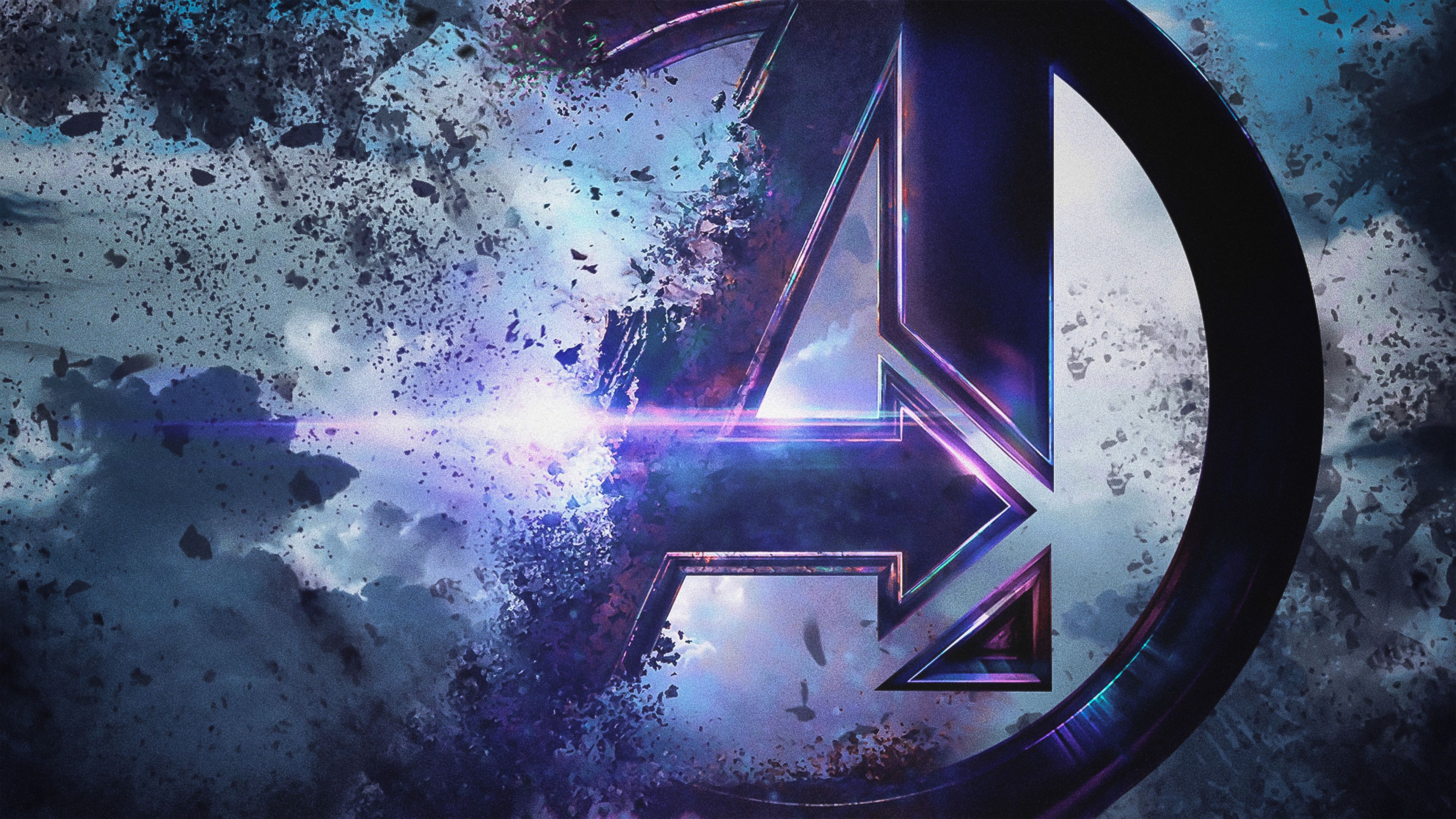 Avengers: Endgame Logo 4K Wallpapers