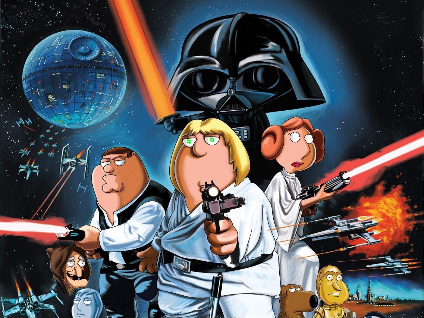 Family Guy Star Wars Poster Wallpaper (8892)