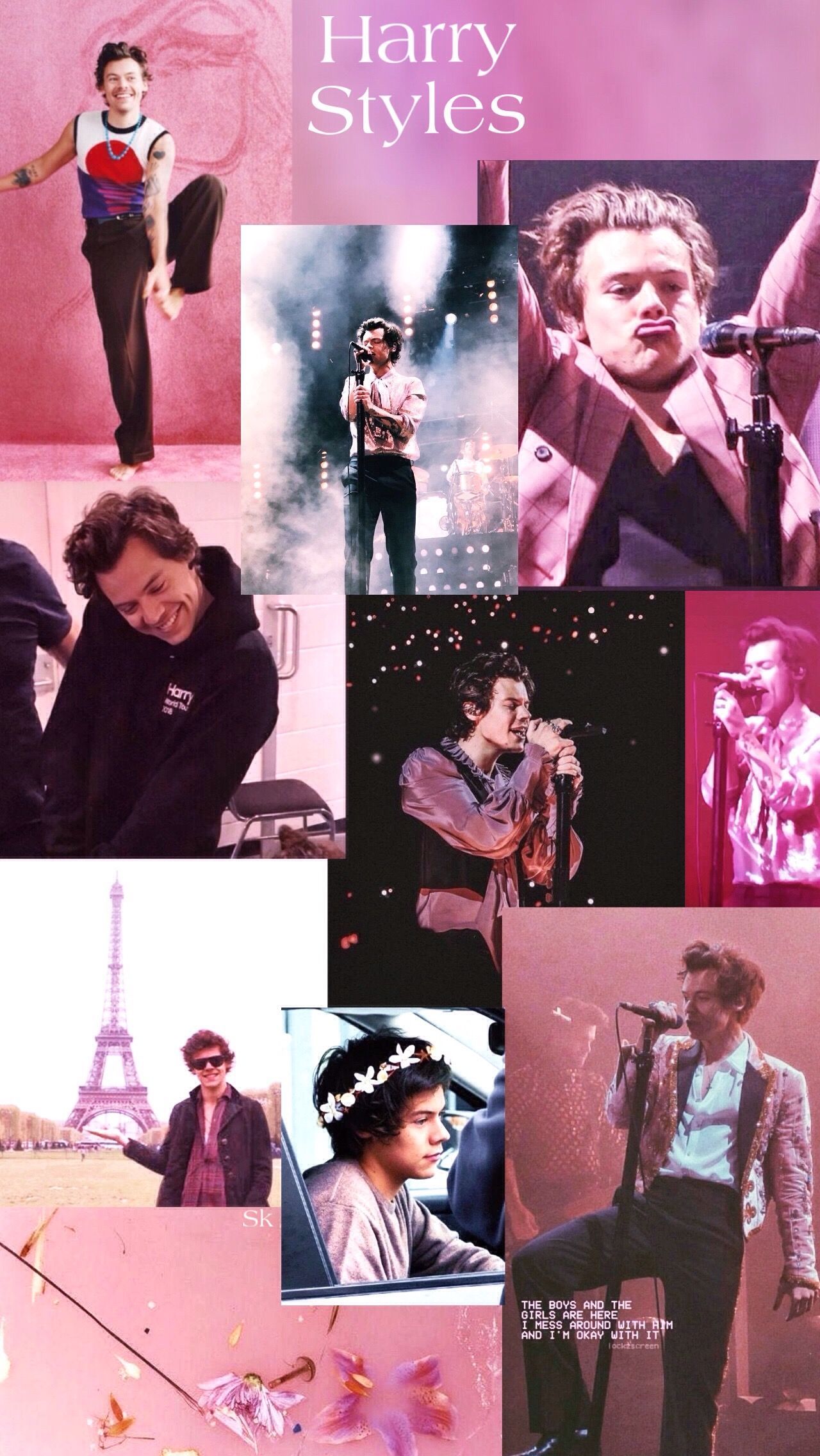 Harry Styles wallpaper collage #harry #harrystyles #wallpaper #iphone #B&W # styles #harrysty. Harry styles photo, Harry styles lockscreen, Harry styles wallpaper
