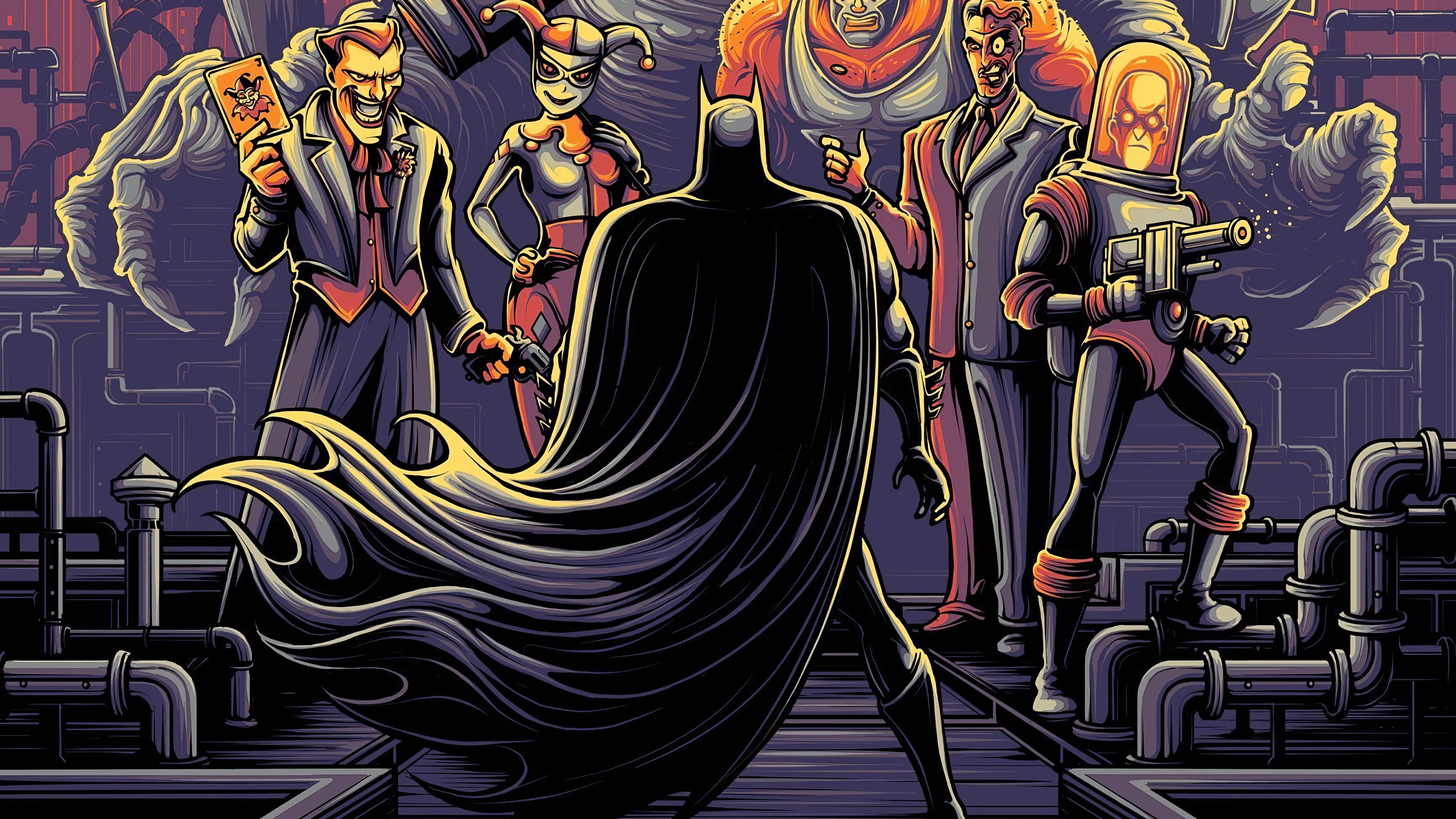 Batman Animated Series, HD Superheroes, 4k Wallpapers, Image, Backgrounds, ...