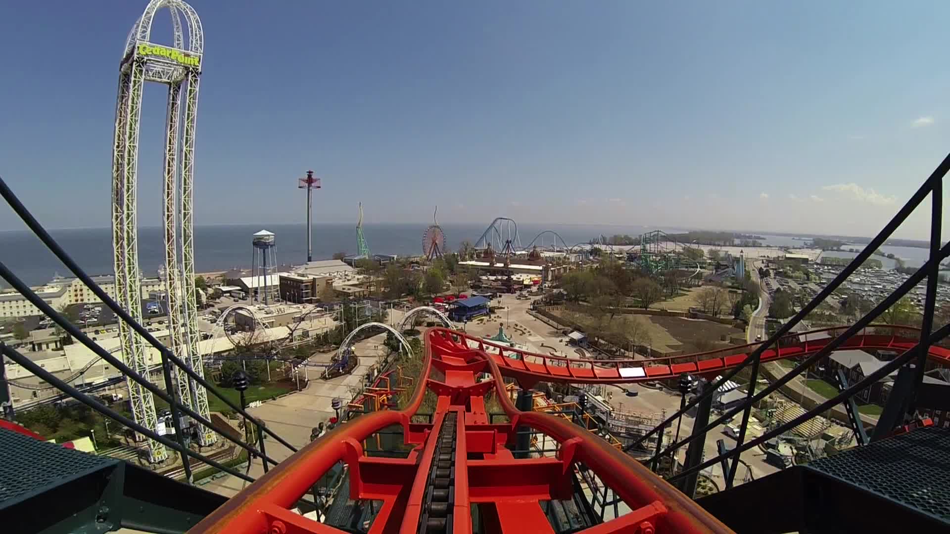Cedar Point to debut park's first floorless roller coaster Saturday