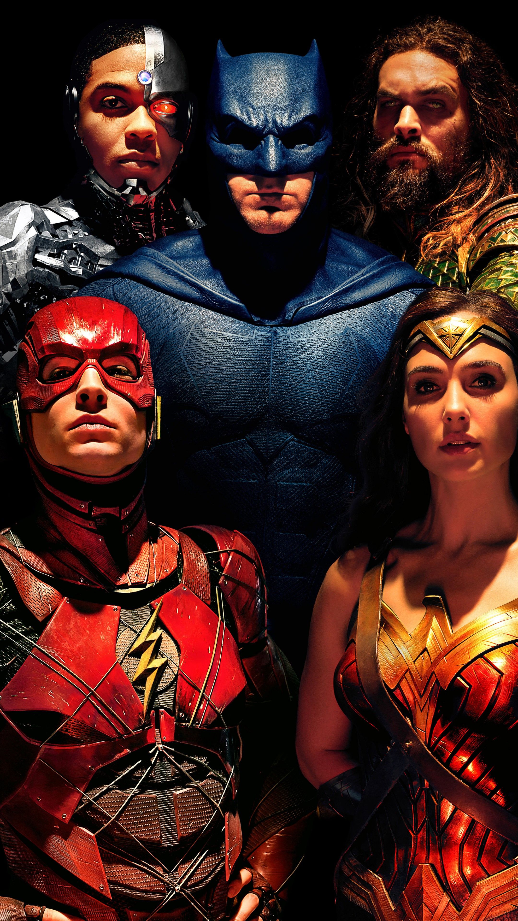 Wallpaper Justice League, Wonder Woman, Batman, The Flash, 8k, Movies