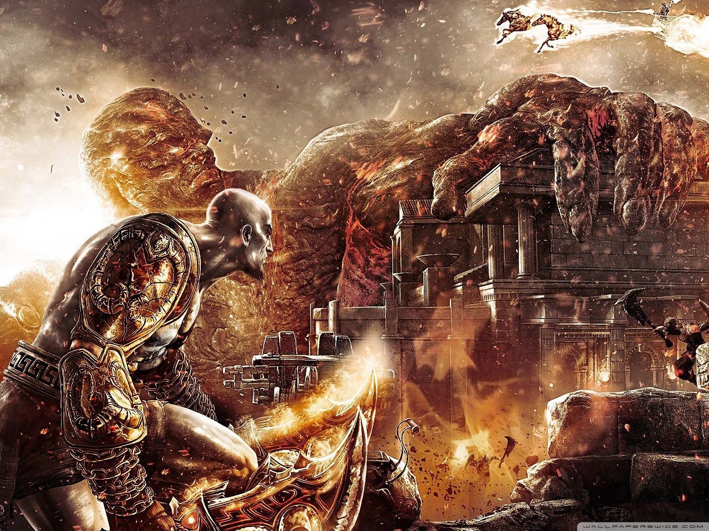 God Of War III Ultra HD Desktop Background Wallpaper for 4K UHD TV, Widescreen & UltraWide Desktop & Laptop, Tablet