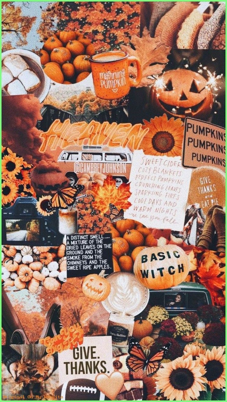 Halloween Decorations  Pumpkins and Vintage Truck  Idea Wallpapers   iPhone WallpapersColor Schemes
