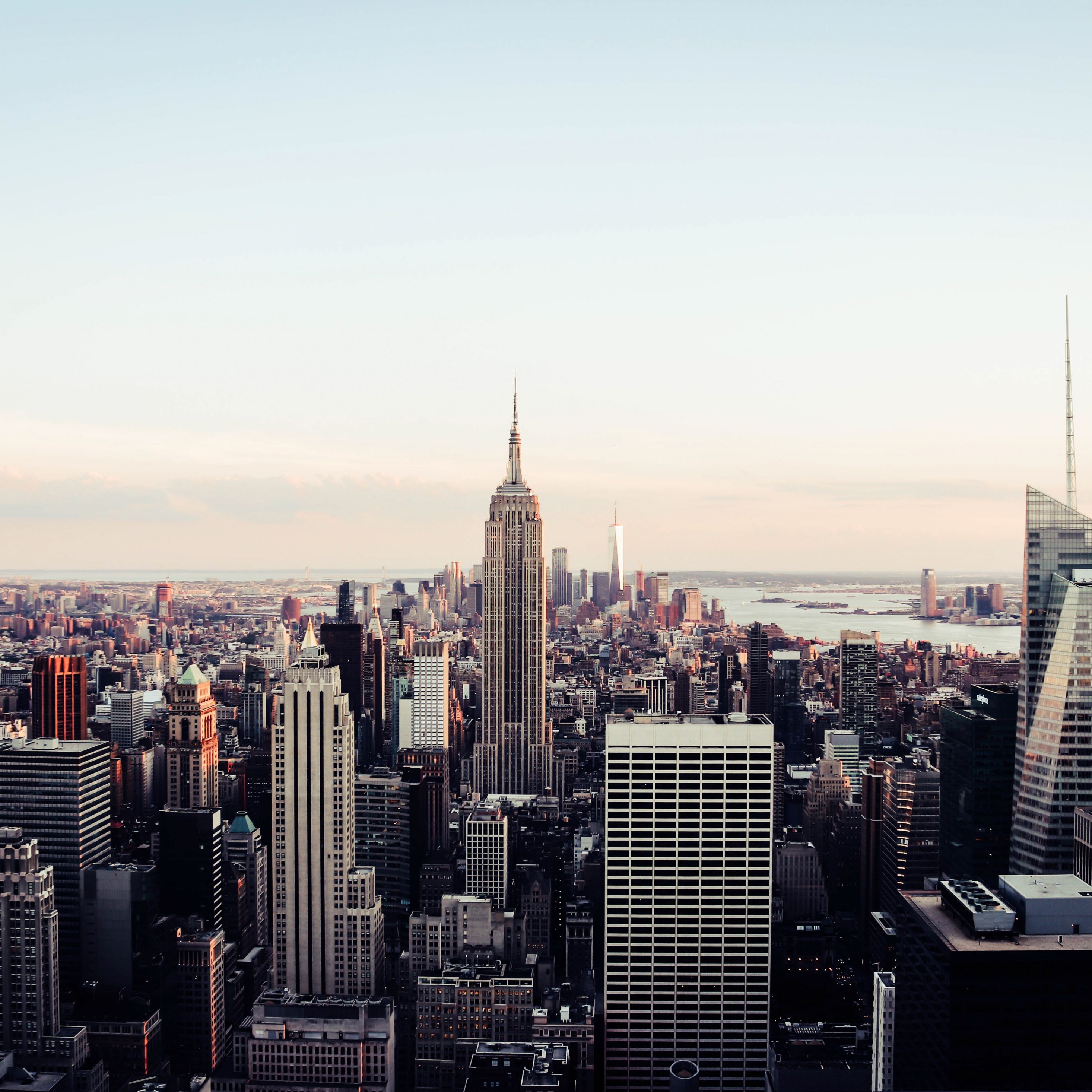 Download New york, cityscape, buildings, Empire State Building wallpaper, 2932x iPad Pro Retina