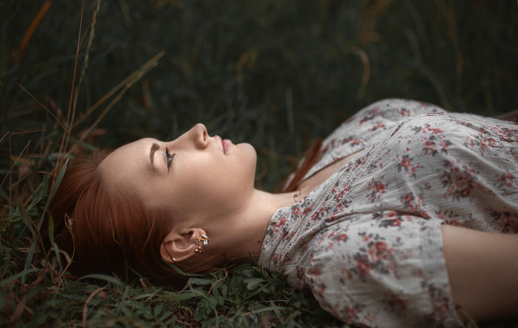 Girl Lying Down Looking Up, HD Girls, 4k Wallpaper, Image, Background, Photo and Picture