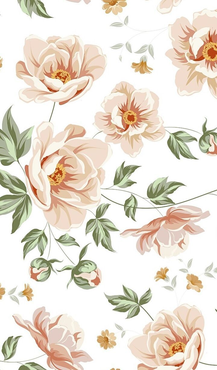 Wallpaper Featuring Cute Cartoon Flowers Page Border Background Word  Template And Google Docs For Free Download
