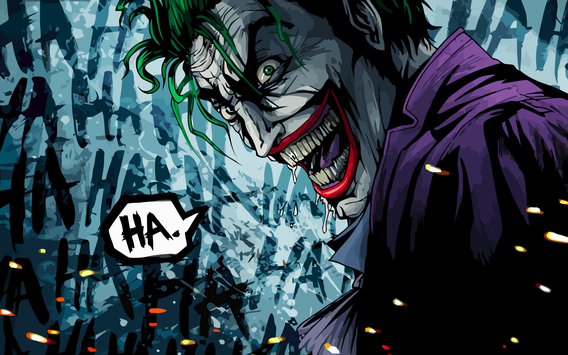 The Joker Comic Wallpaper Free The Joker Comic Background