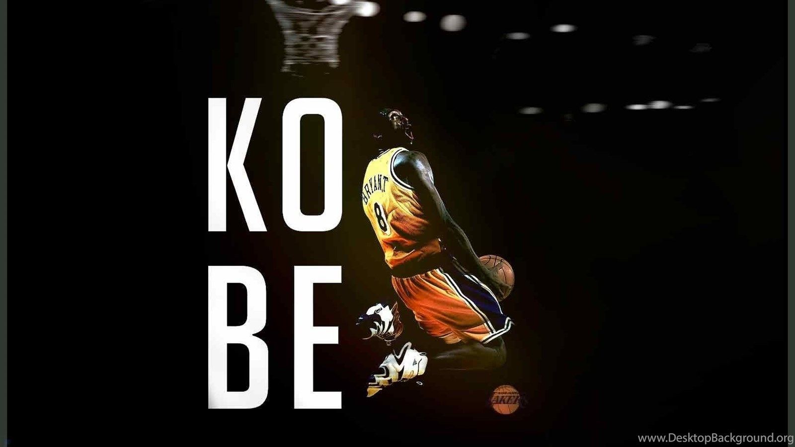 Lakers Kobe Bryant Logo HD Tip iPhone Wallpapers Free Download