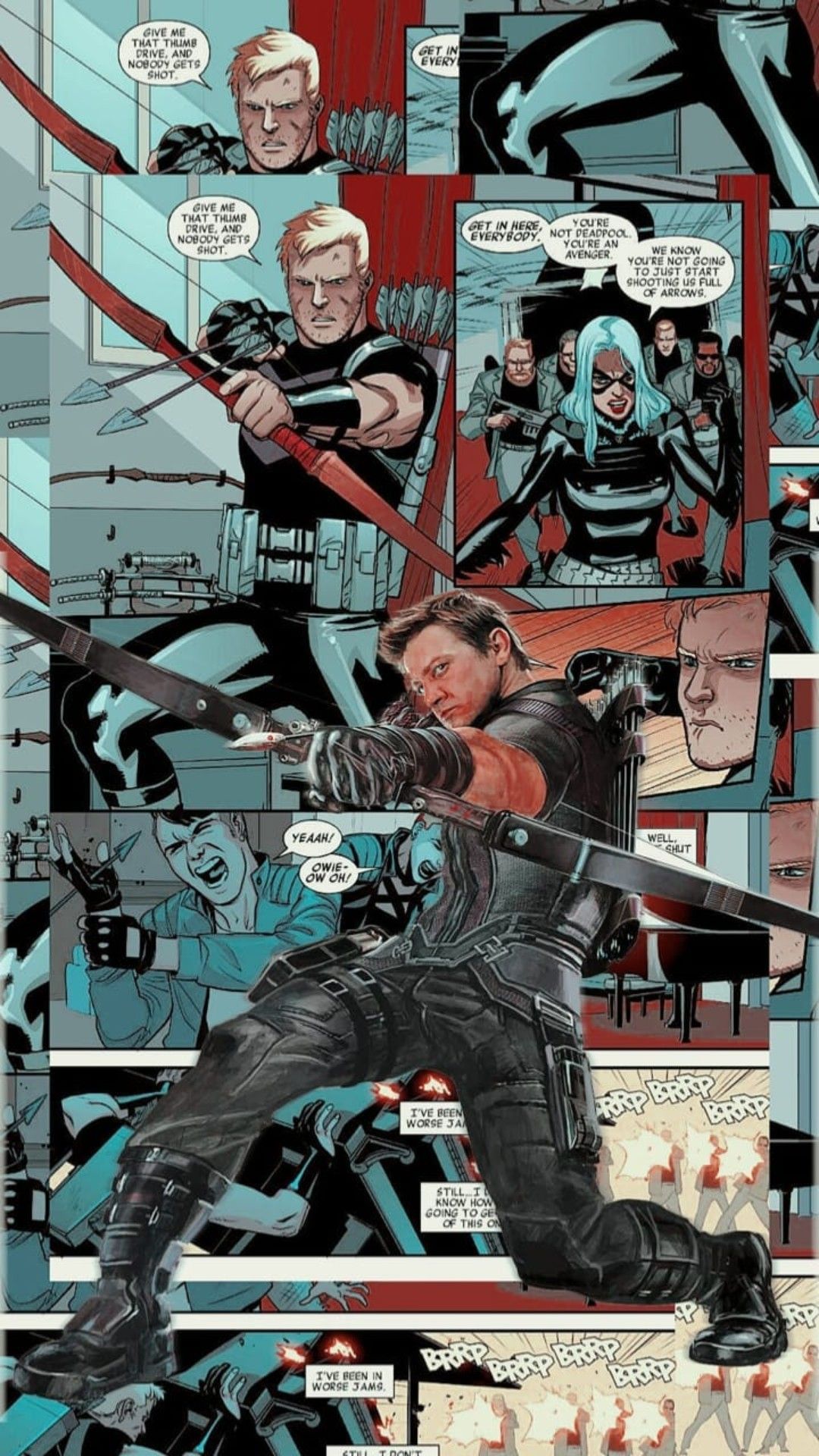 Hawkeye Wallpaper #Hawkeye. Marvel wallpaper, Superhero wallpaper, Hawkeye comic