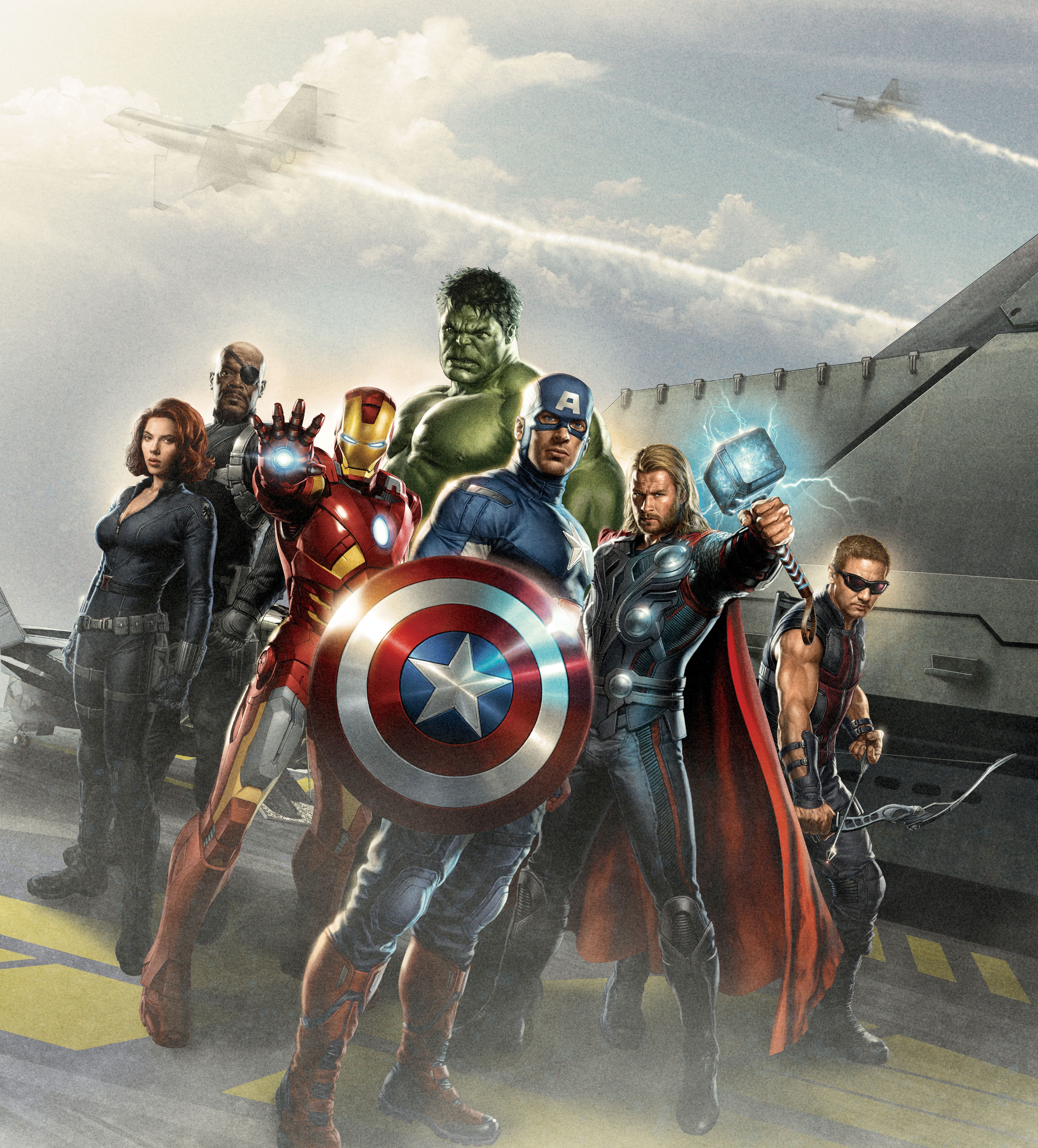 #Iron Man, #The Avengers, #Captain America, #Hawkeye, #Nick Fury, # Thor, #The Hulk, #Black Widow