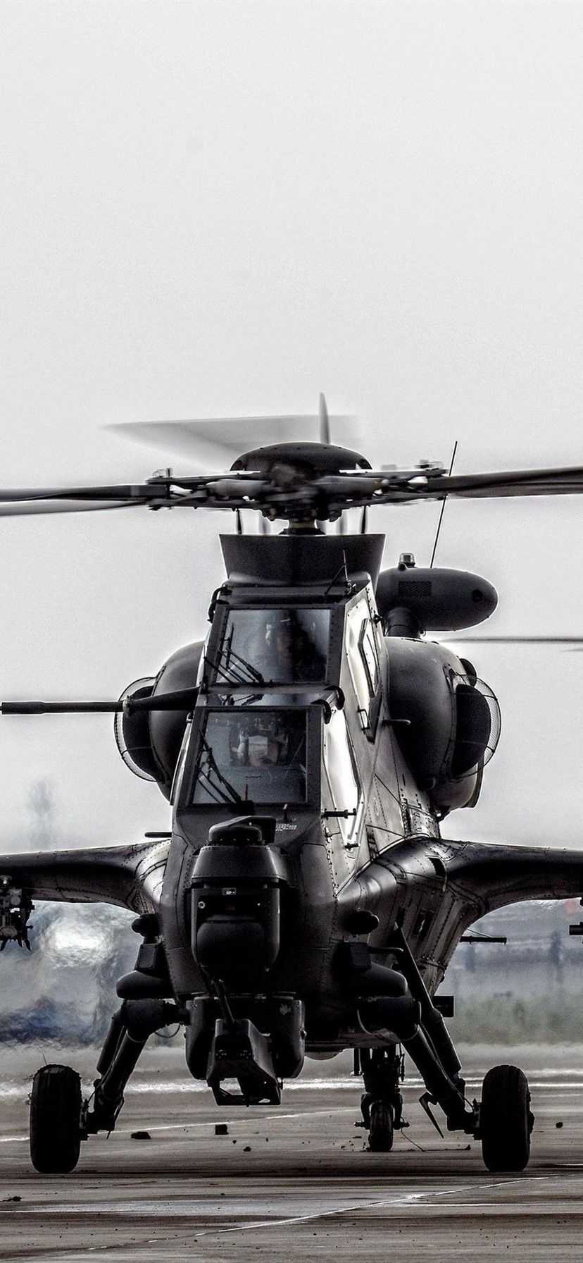 China Air Force, Attack Helicopter 828x1792 IPhone 11 XR Wallpaper, Background, Picture, Image