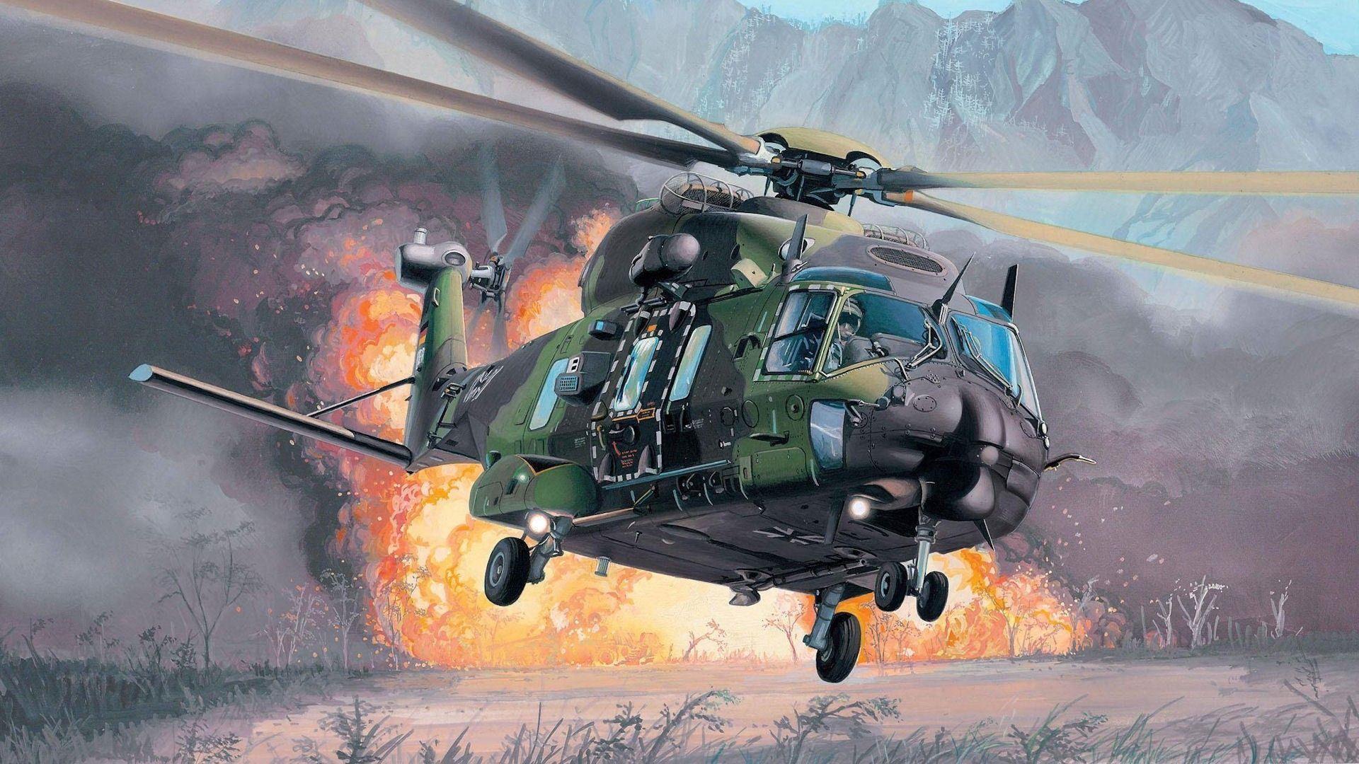Military Helicopters Wallpaper