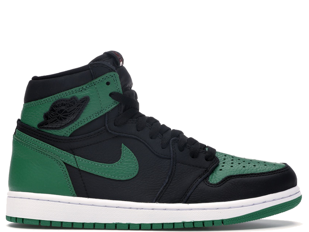 Jordan 1 Retro High Pine Green Black 030