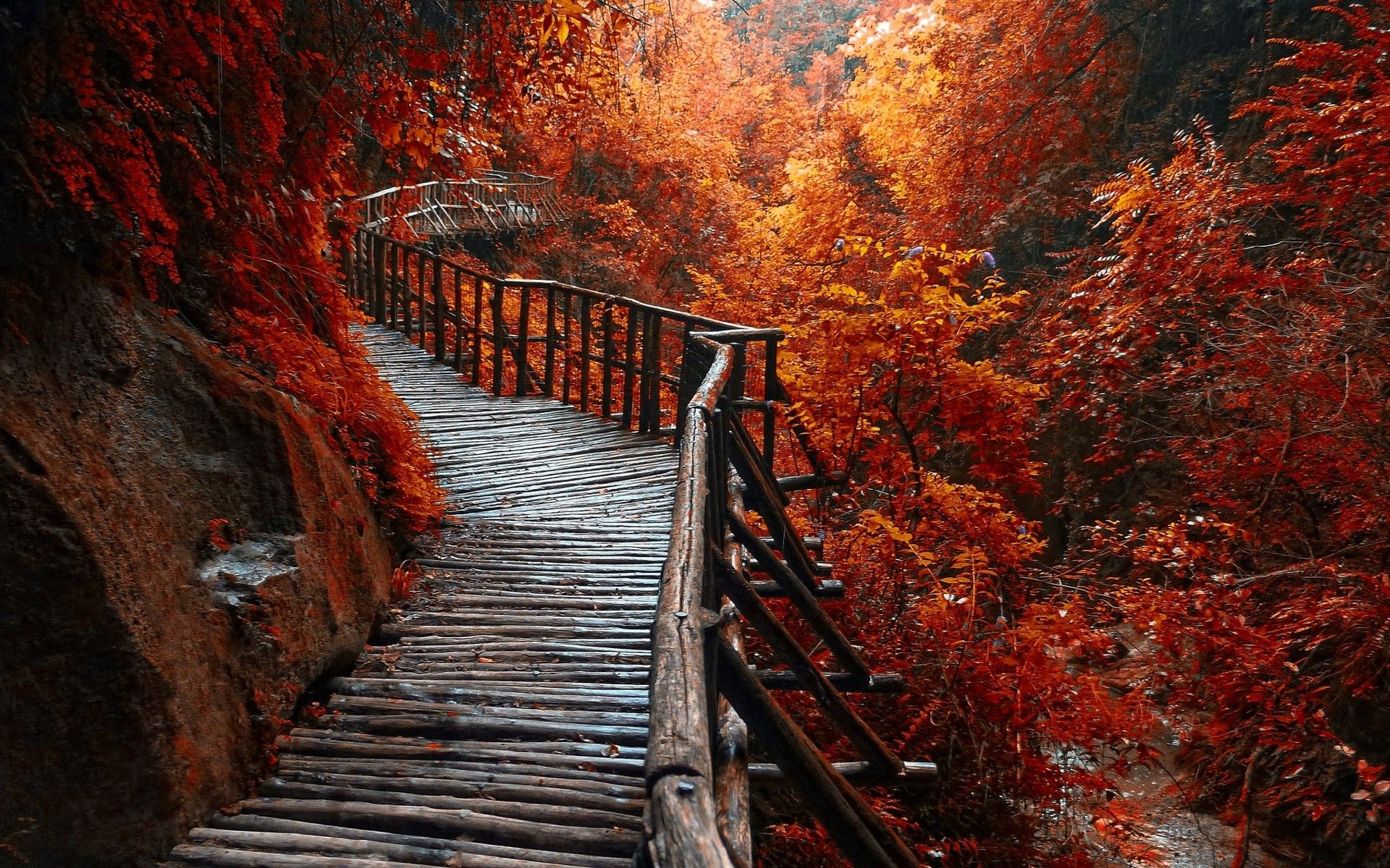 Beautiful Walkway Wallpapers - Wallpaper Cave