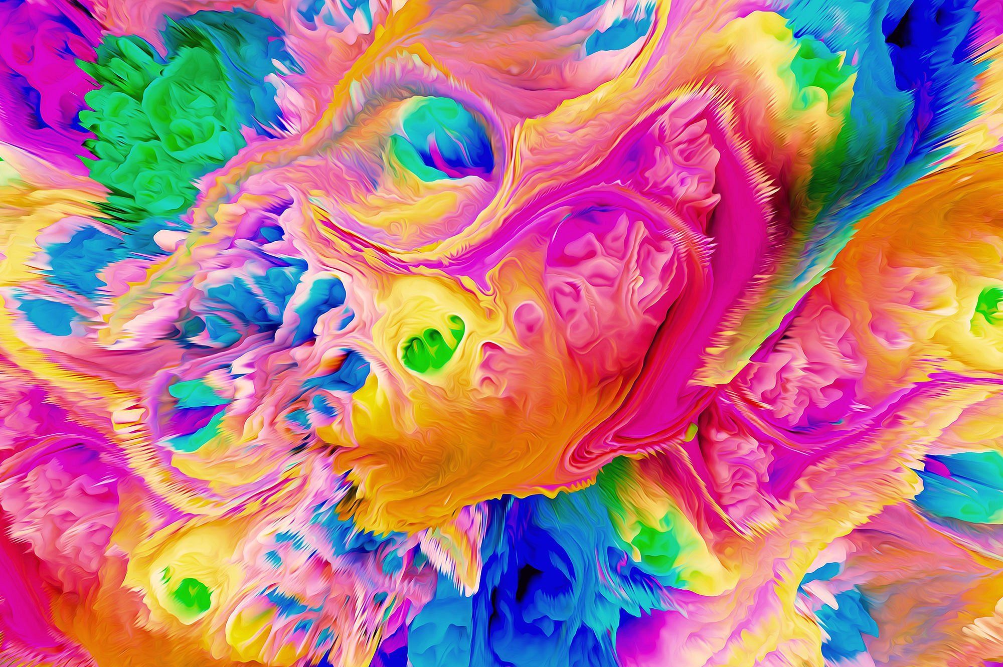 Colorful Abstract Texture, HD Artist, 4k Wallpaper, Image, Background, Photo and Picture