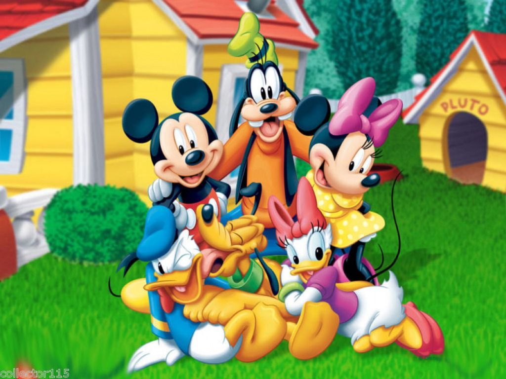 Mickey Mouse and Friends Wallpaper