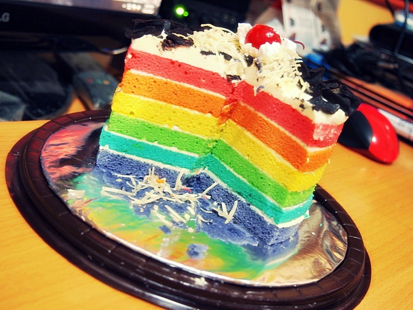 Multicolor rainbows cakes rainbow cake wallpaperx1200