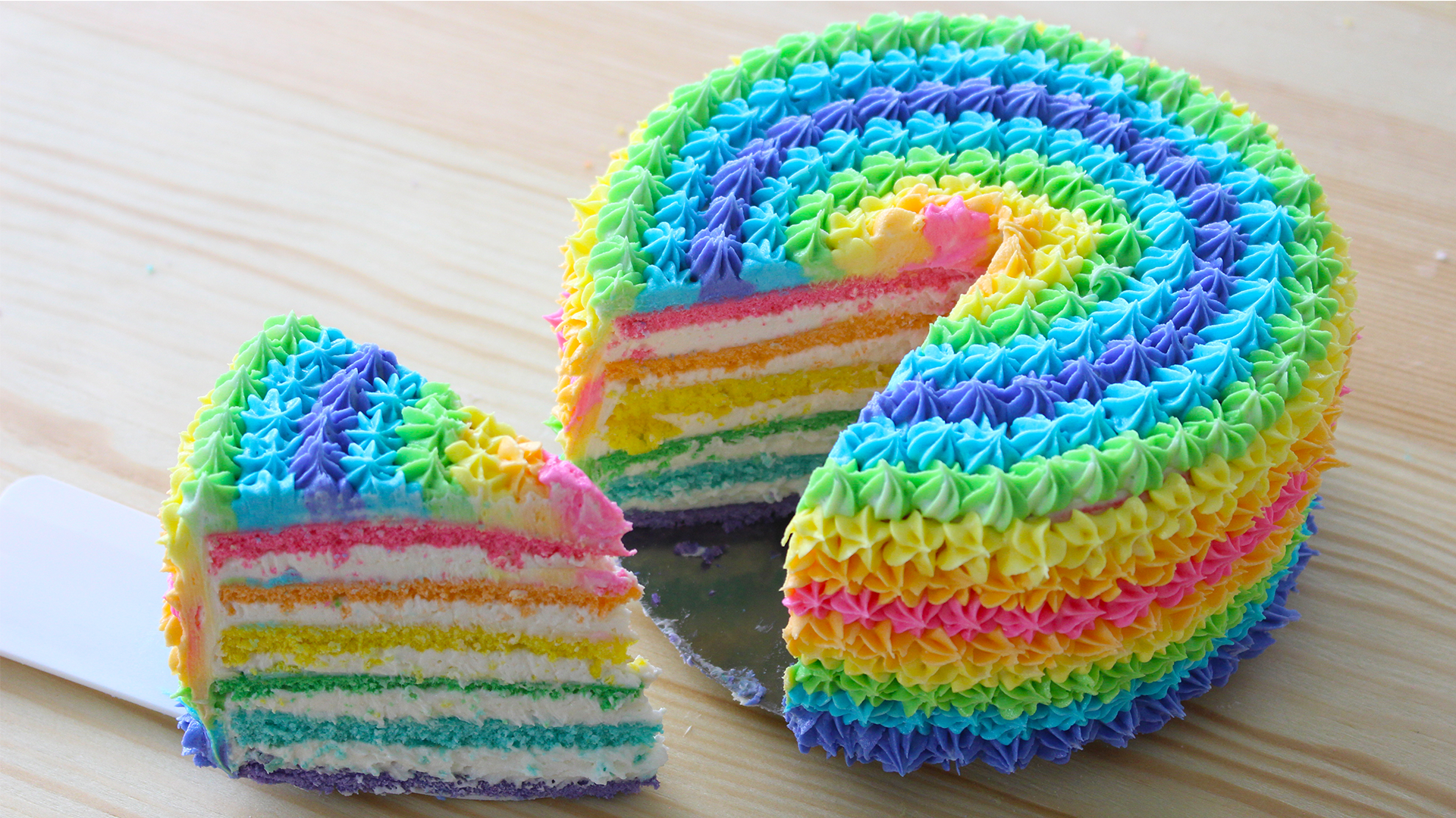 Rainbow Cake