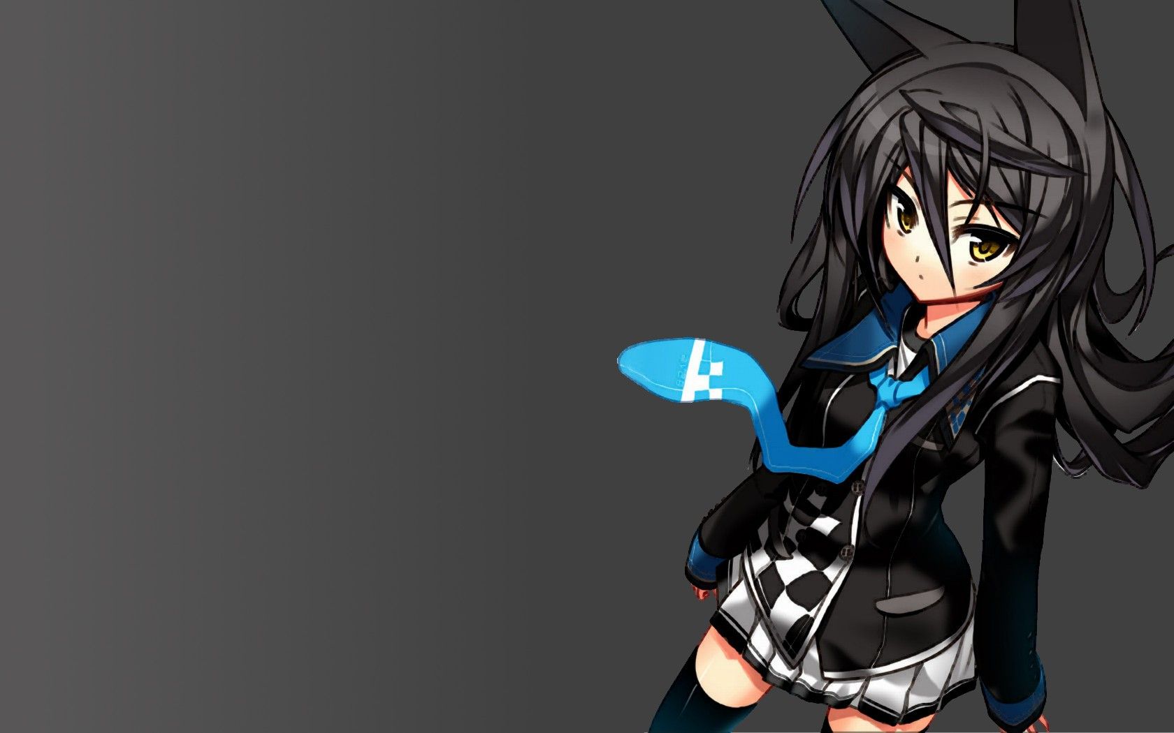 Black And Blue Anime Wallpapers - Wallpaper Cave