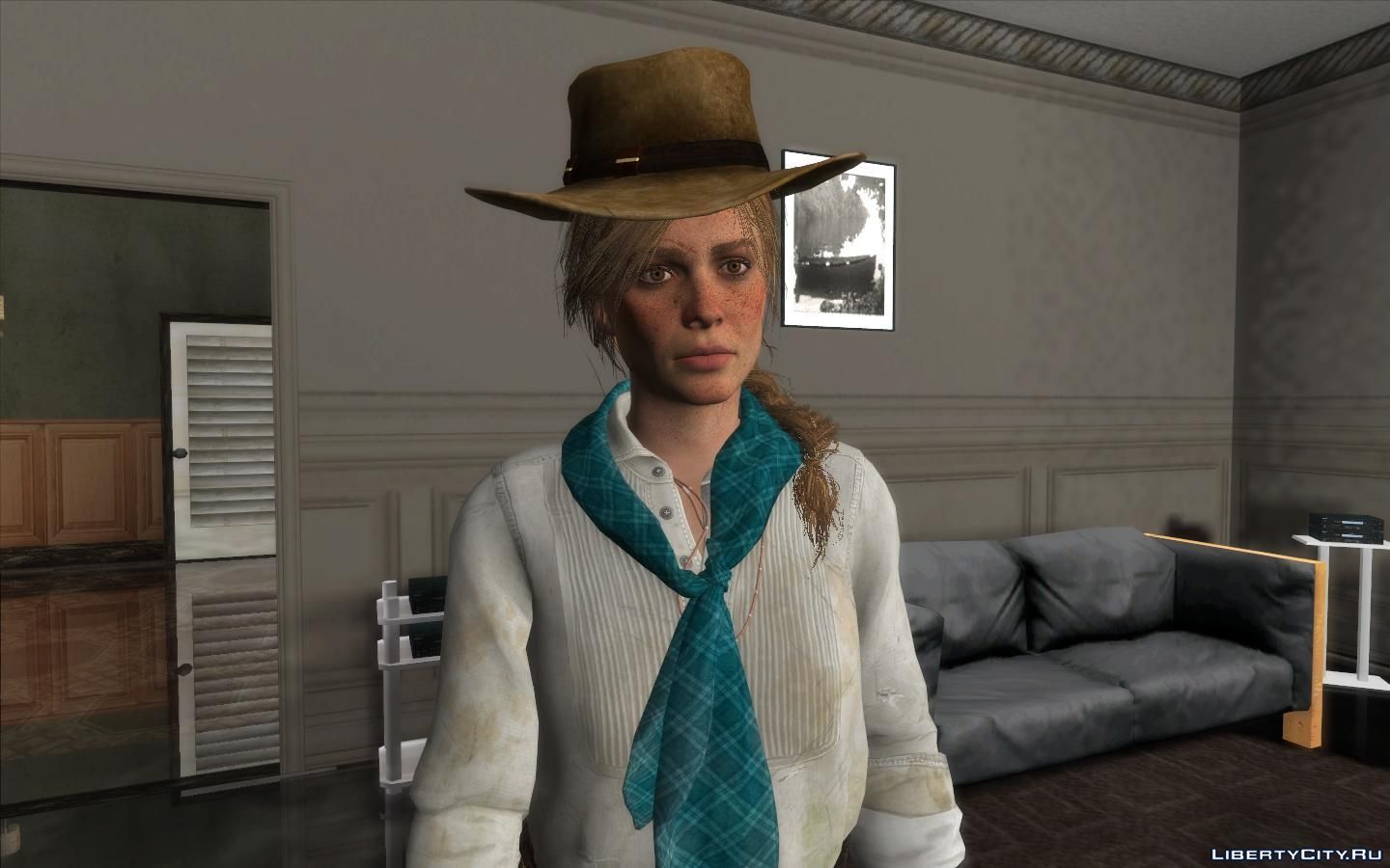 Sadie Adler from Red Dead Redemption 2 for GTA San Andreas