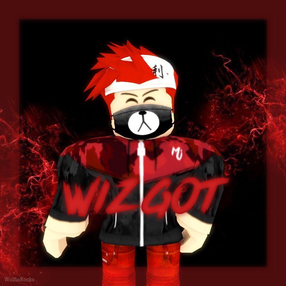 Download Cool Roblox In Red Wallpaper