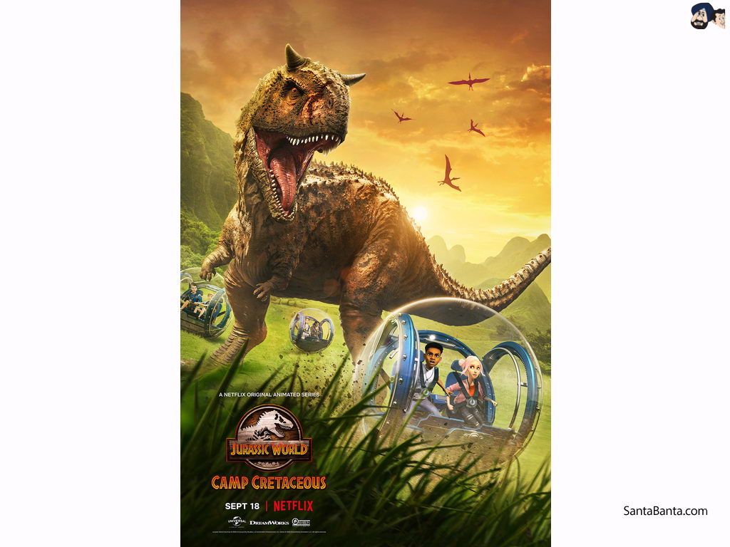 Jurassic World Camp Cretaceous Wallpaper santabanta.com