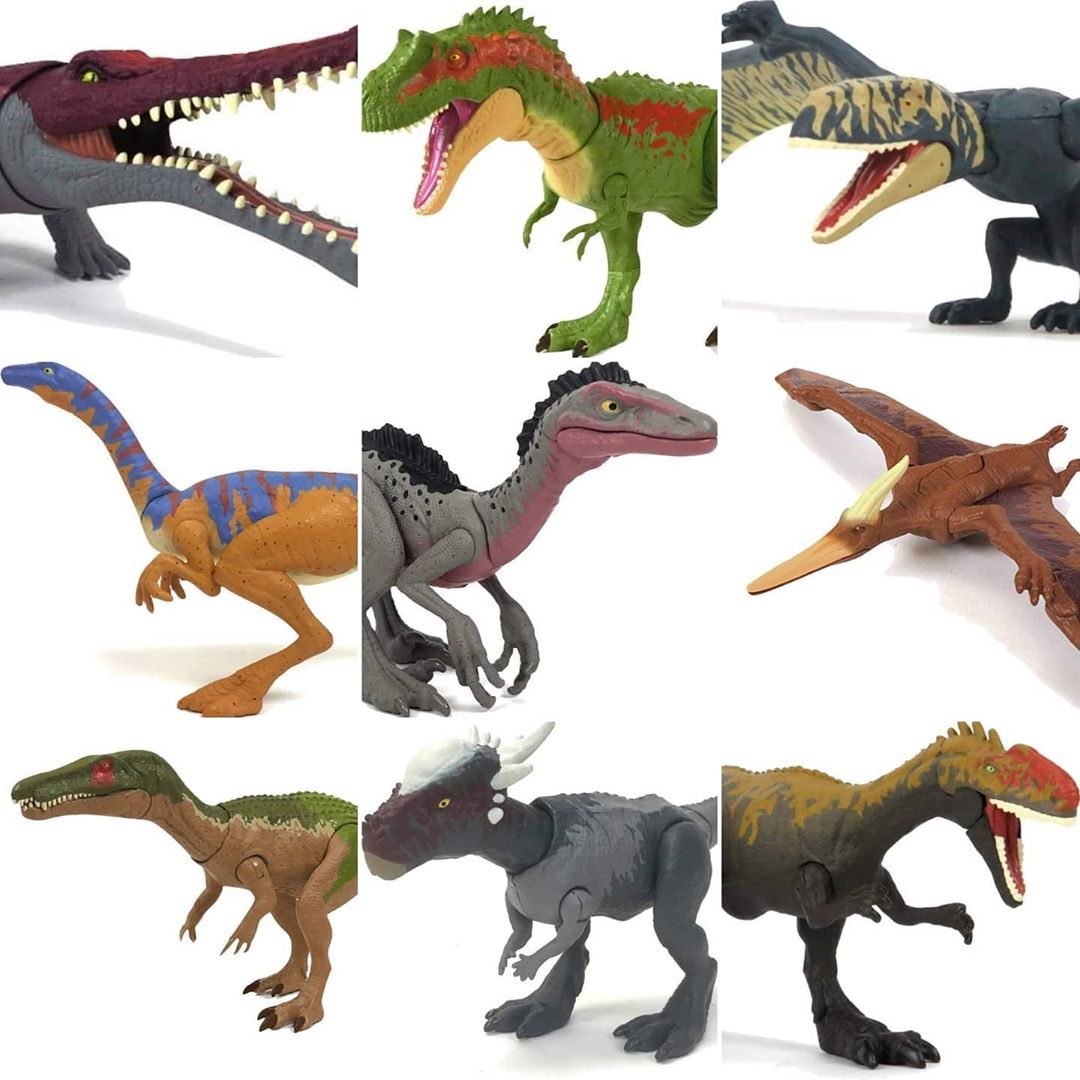 First look at Camp Cretaceous figures!