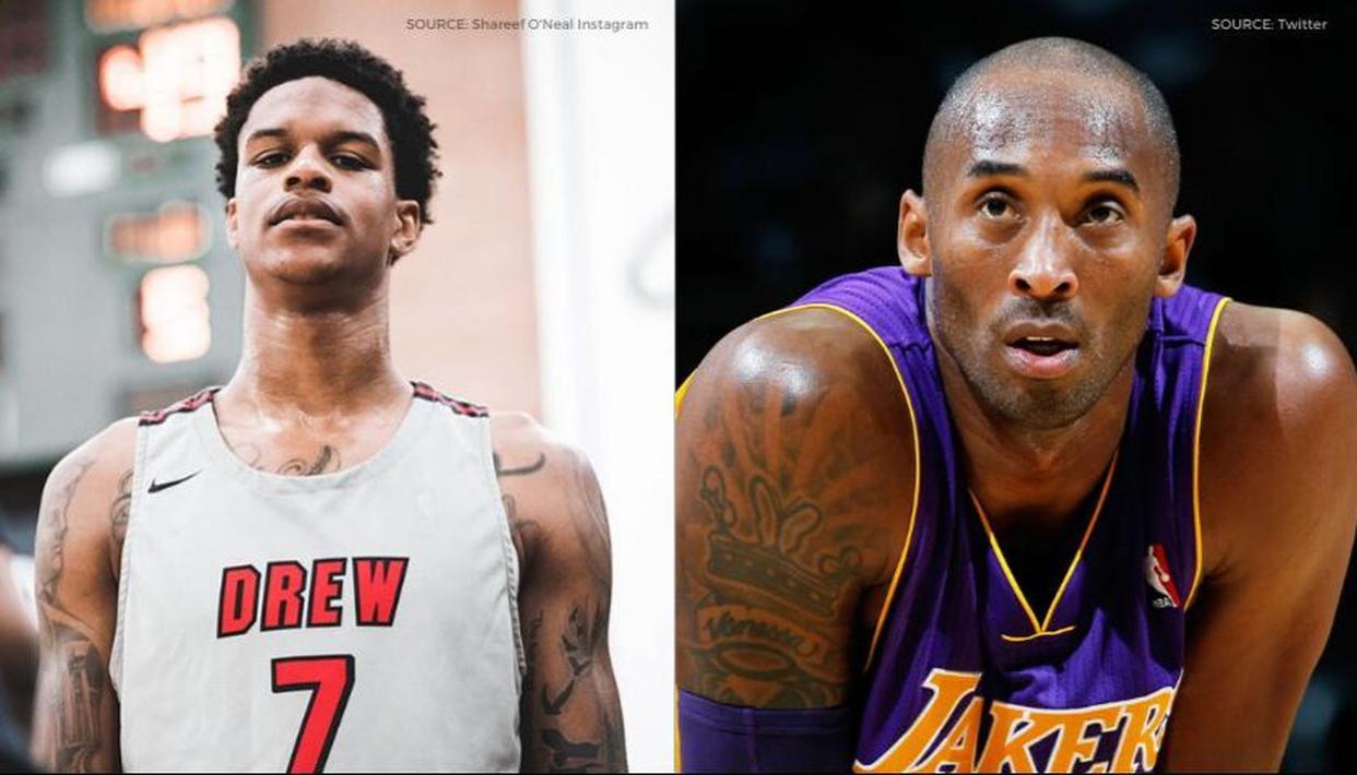 Shareef O'Neal has Kobe Bryant's last text as his phone wallpaper for daily motivation