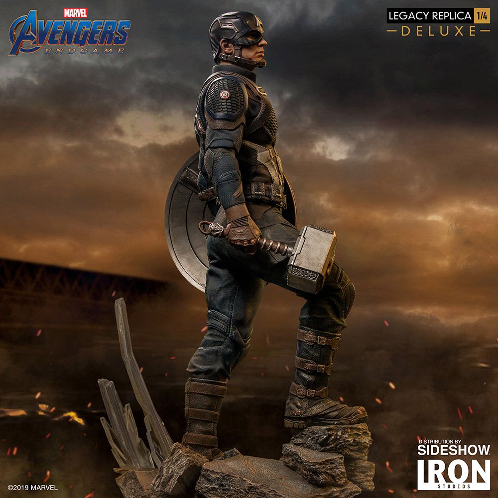 Iron Studios Captain America: 1:4 Scale Statue