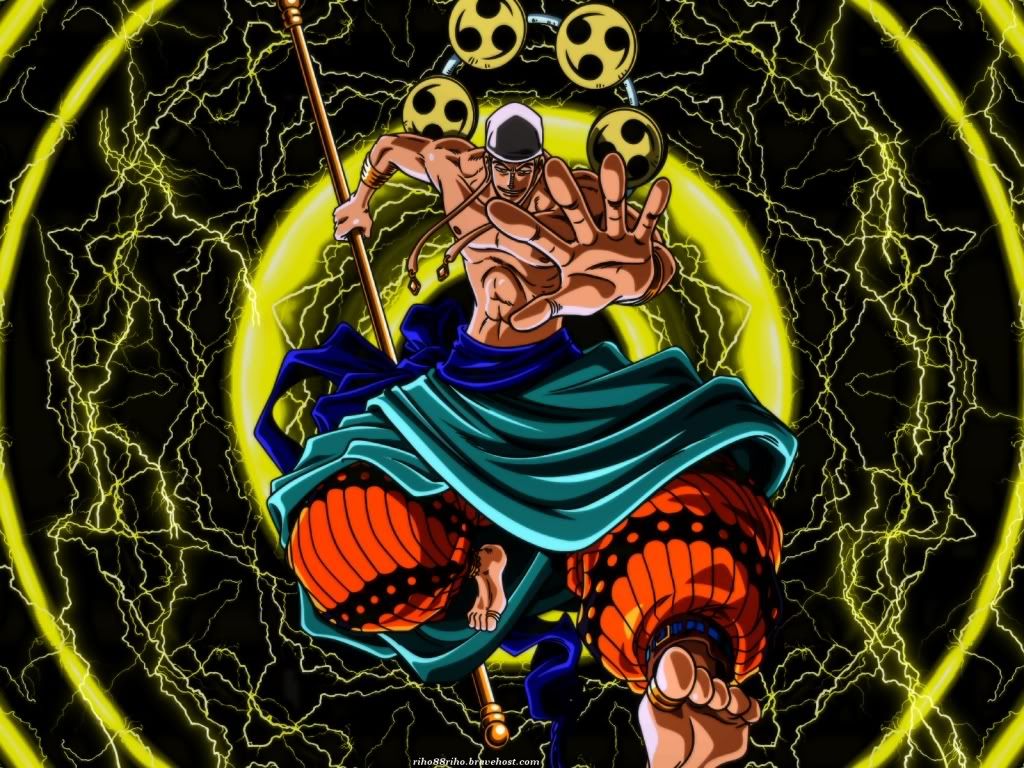 NARUTO WALLPAPERS: Golden Stick God Enel