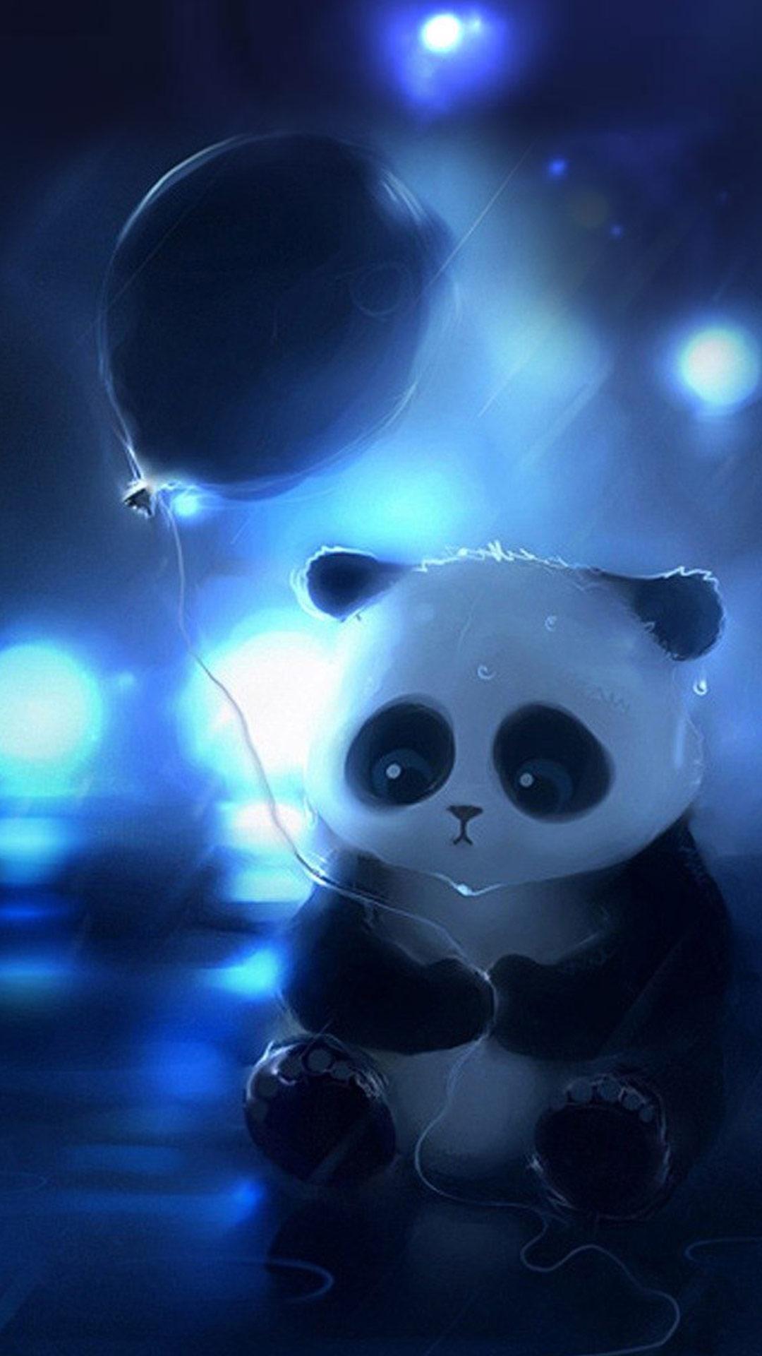 Cute baby panda live wallpaper for Android