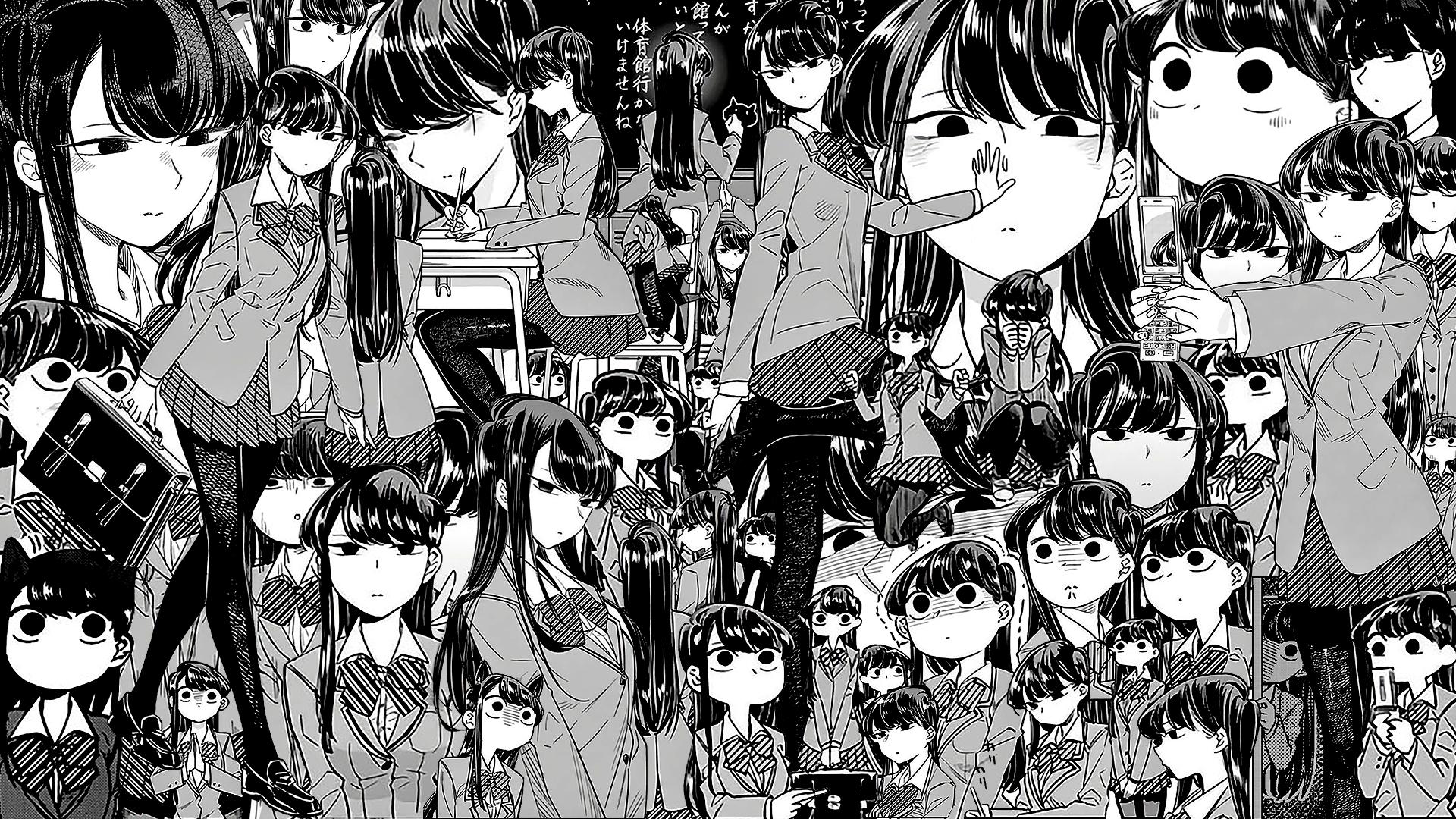 Made this to represent what it's like on my mind and Tadano's mind's all Komi, Komi_san