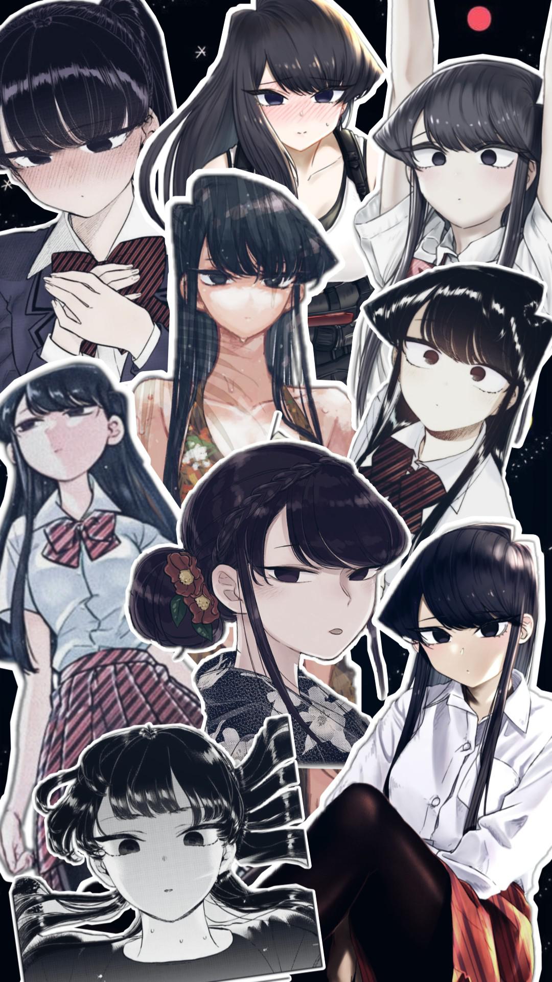 Komi-san, anime, komi, HD phone wallpaper