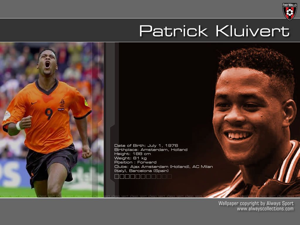 Patrick Kluivert Wallpaper