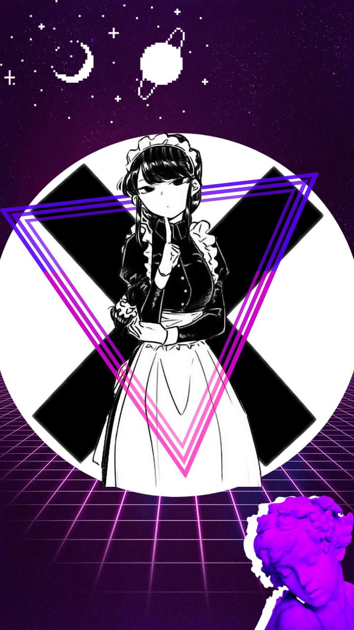 Komi San Wallpaper That I Made Because I Think There's A Lack Of Komi San Wallpaper. Feels Incomplete, Any Suggestions For Next Edits?, Komi_san