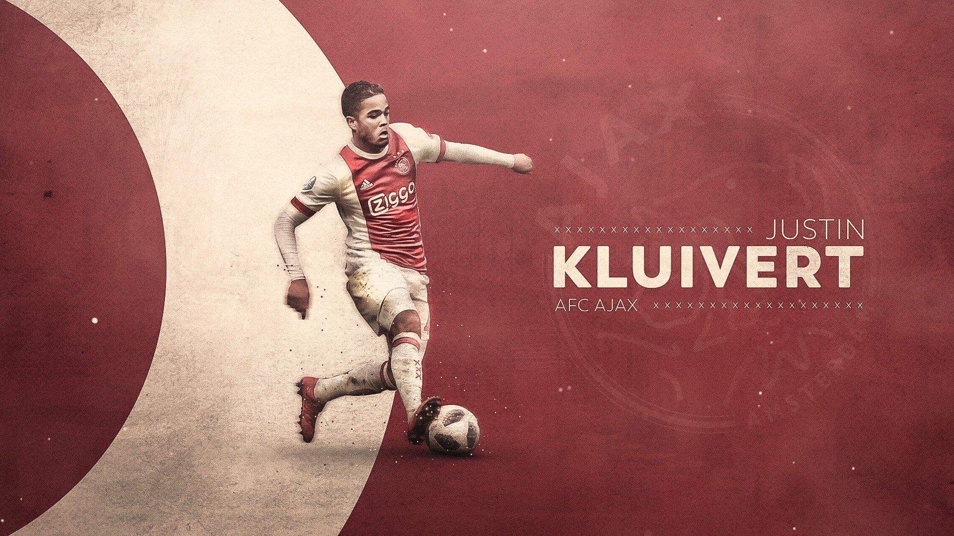 Matt Houston på Twitter: Wallpaper: Justin Kluivert. #Kluivert #JustinKluivert #Ajax #AFCajax