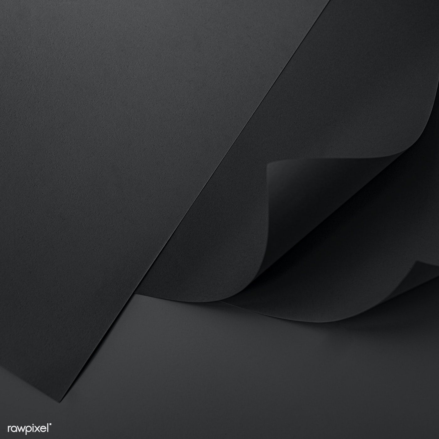 Curled black chart paper on a dark gray background. free image by rawpixel.com / Ake. Dark grey background, Gray background, Backdrops background