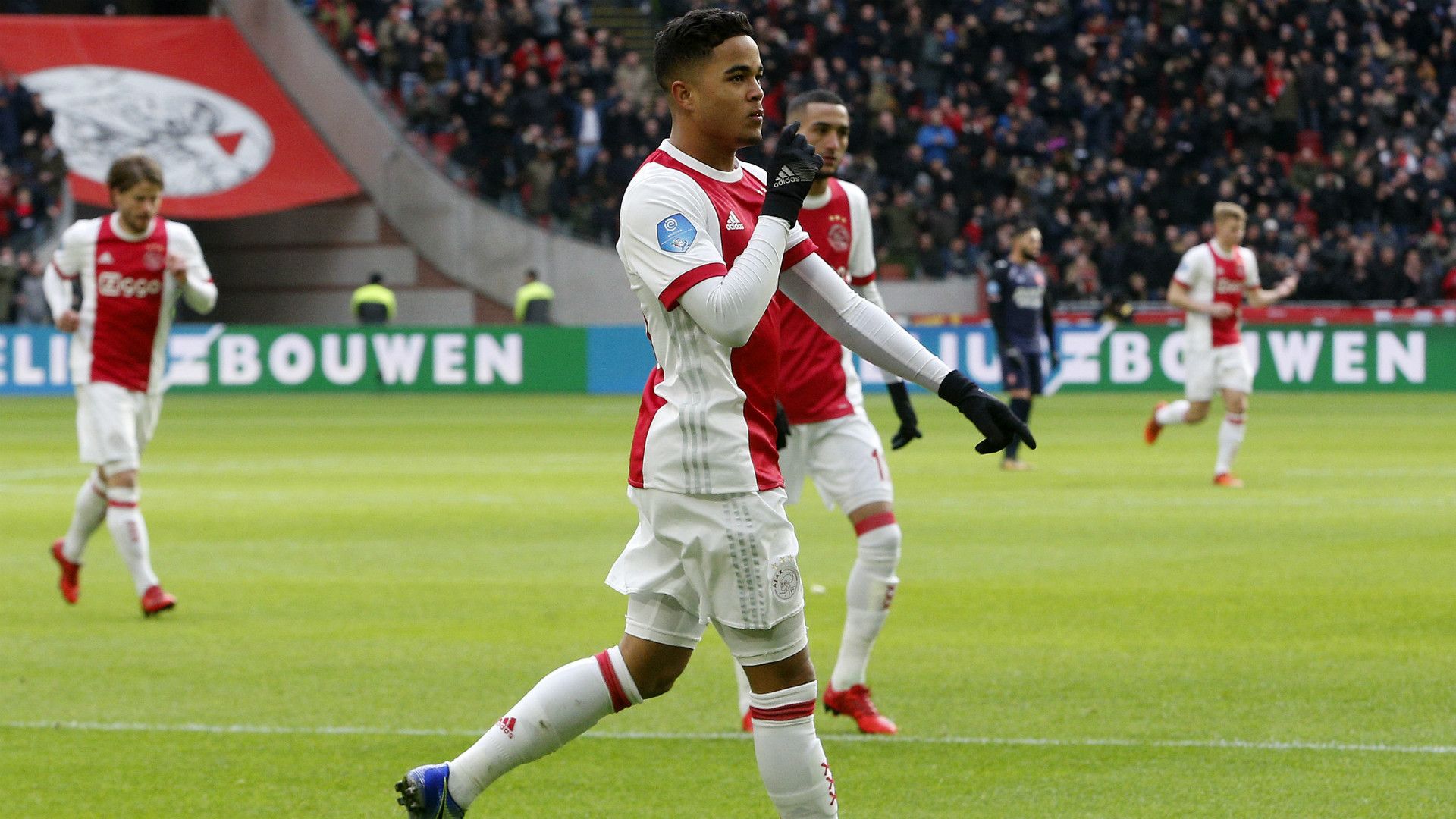 Kluivert tells son Justin to 'follow his heart' amid transfer talk