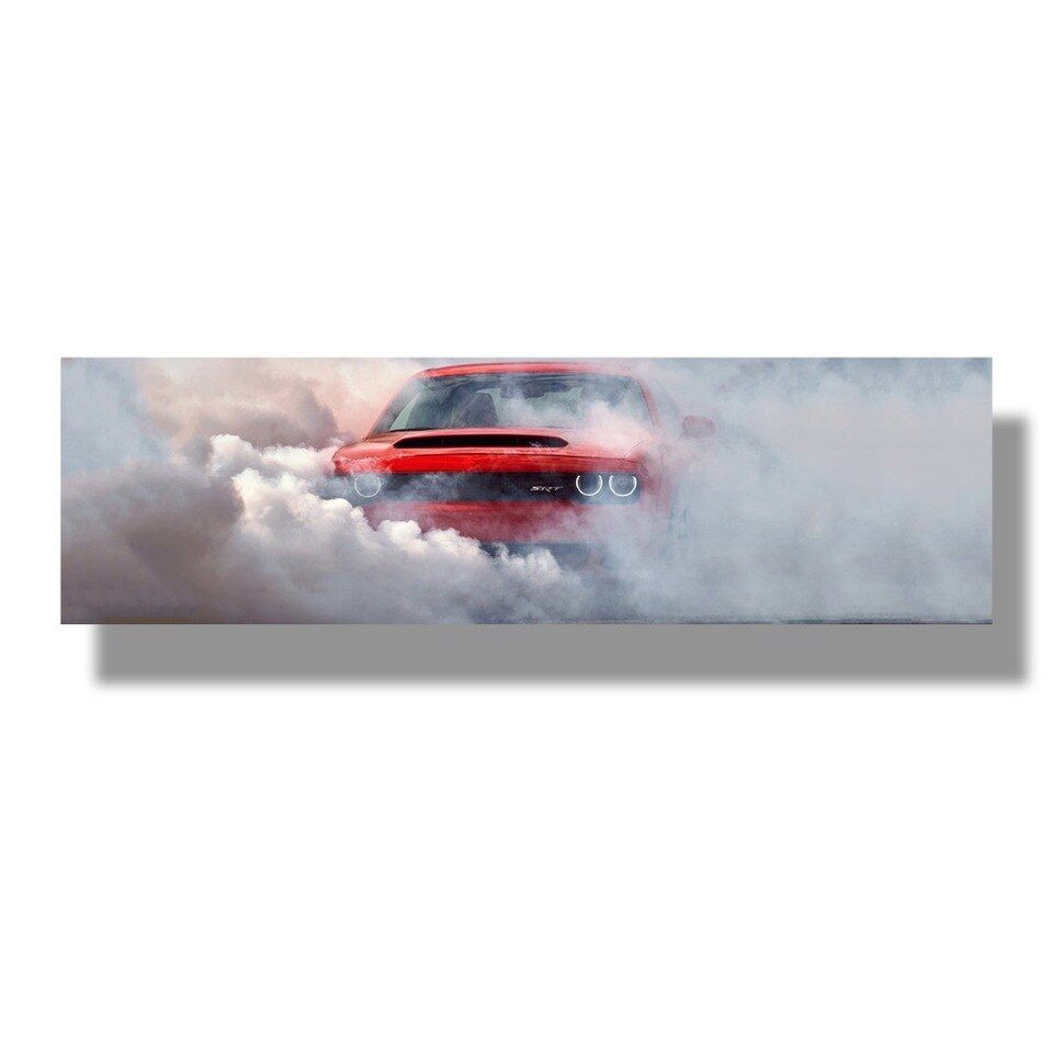 Canvas Painting Sports car dodge challenger demon Wall Art Picture Modular Wallpaper Poster HD Print for living room Home Decor. Painting & Calligraphy