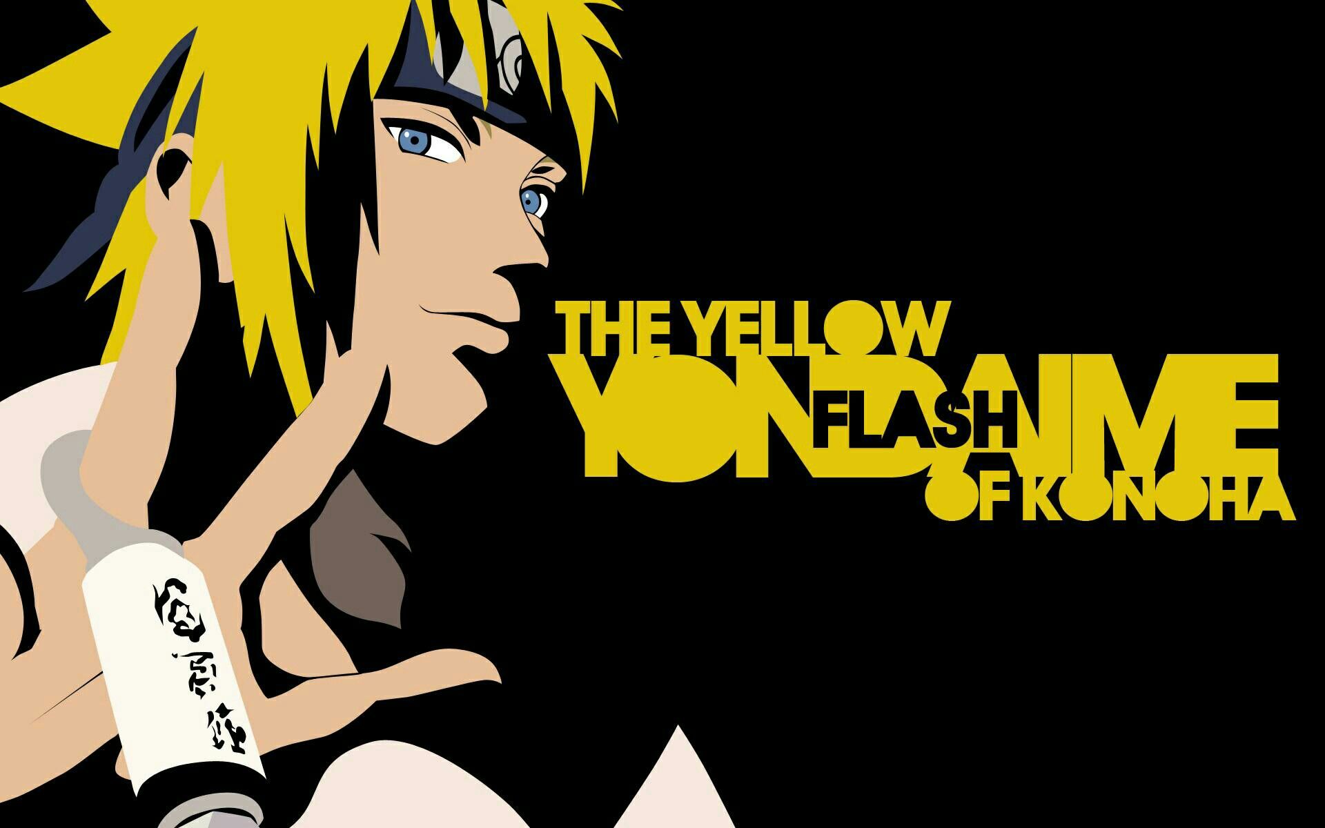The yellow flash. Best naruto wallpaper, Wallpaper naruto shippuden, Naruto wallpaper