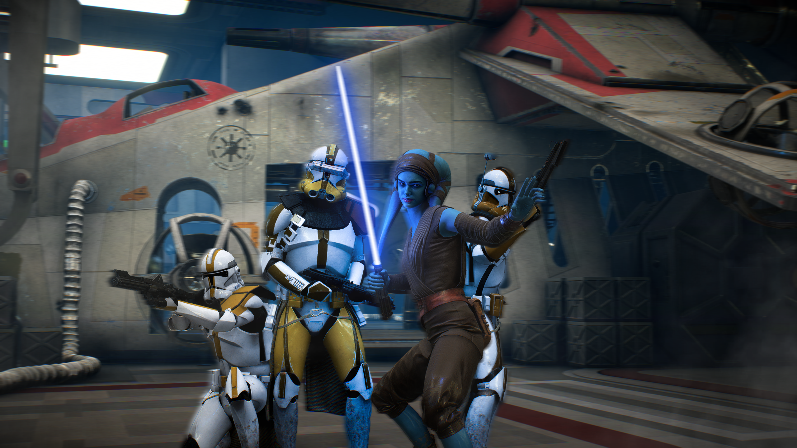 Aayla Secura and the 327th