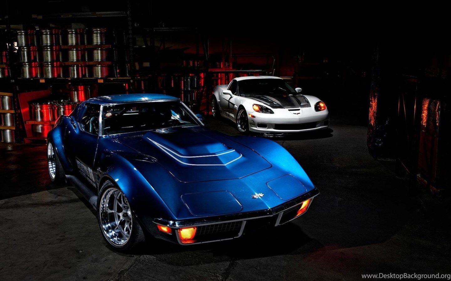 Cars Chevrolet Corvette Stingray Classic Car Wallpaper Desktop Background