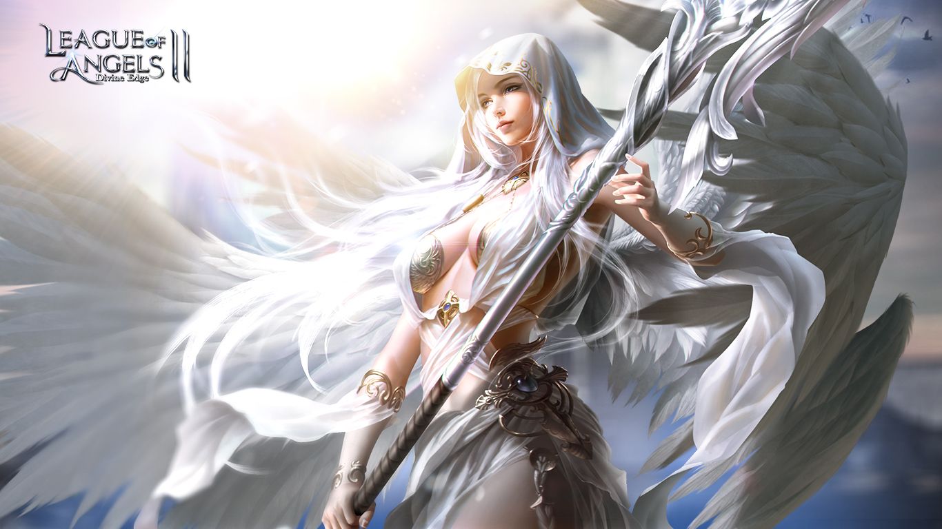 League Of Angels Athena Angel Warrior (1366×768). League Of Angels, Angel Warrior, Warriors Wallpaper