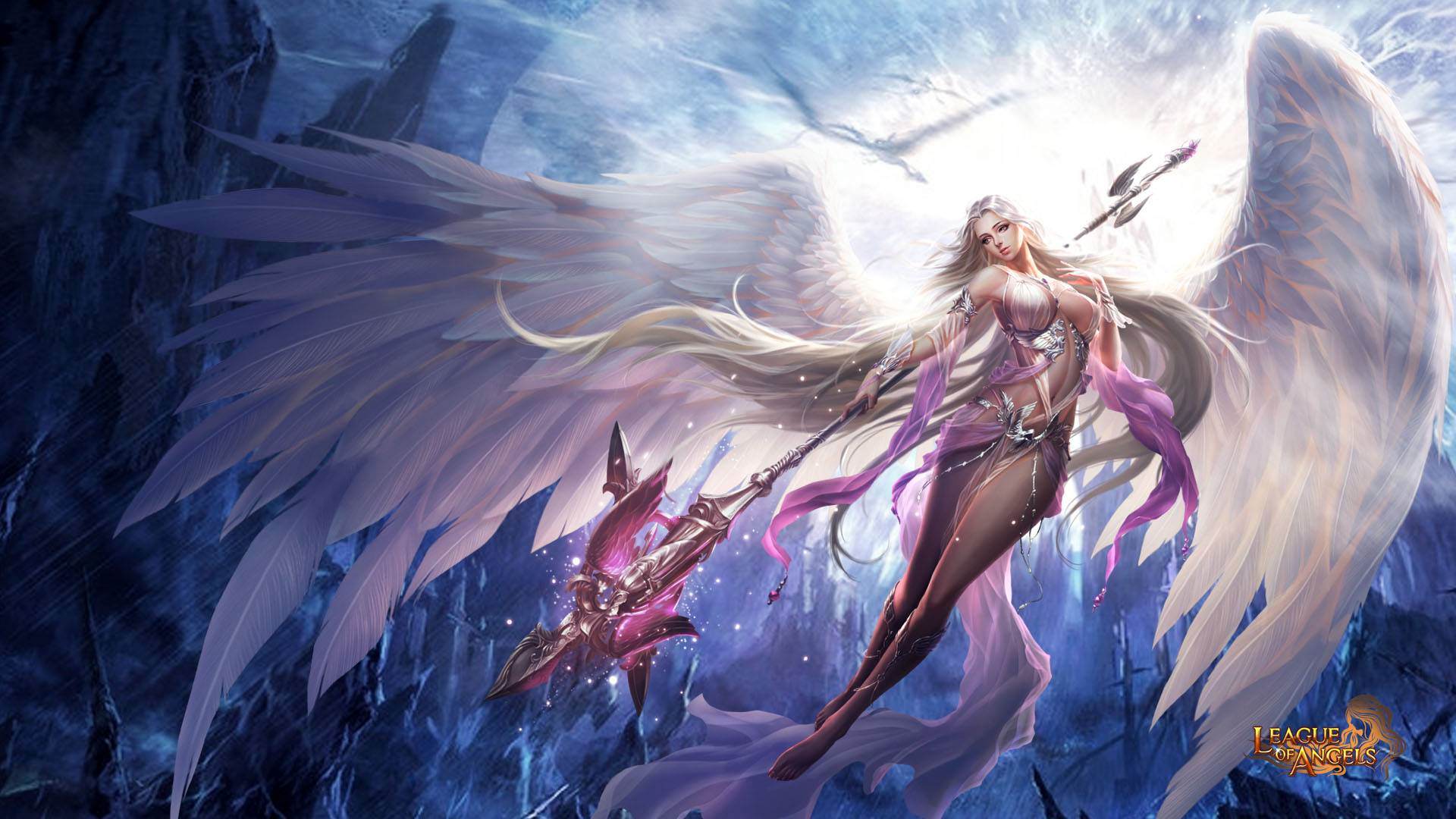 League of Angels Wallpaper in F2P.com and all the information