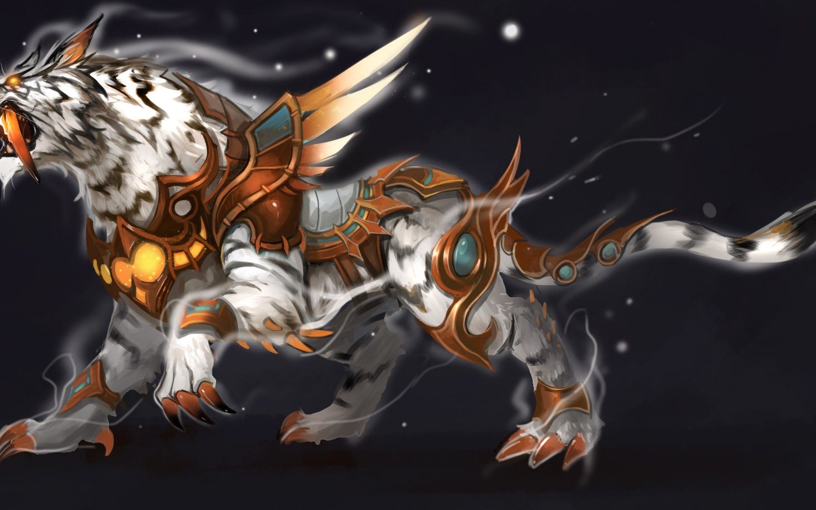 Floe Hunter, The Precious White Tiger, Is The Holy Beast Of The Northern Continent. 14107101, Wallpaper13.com