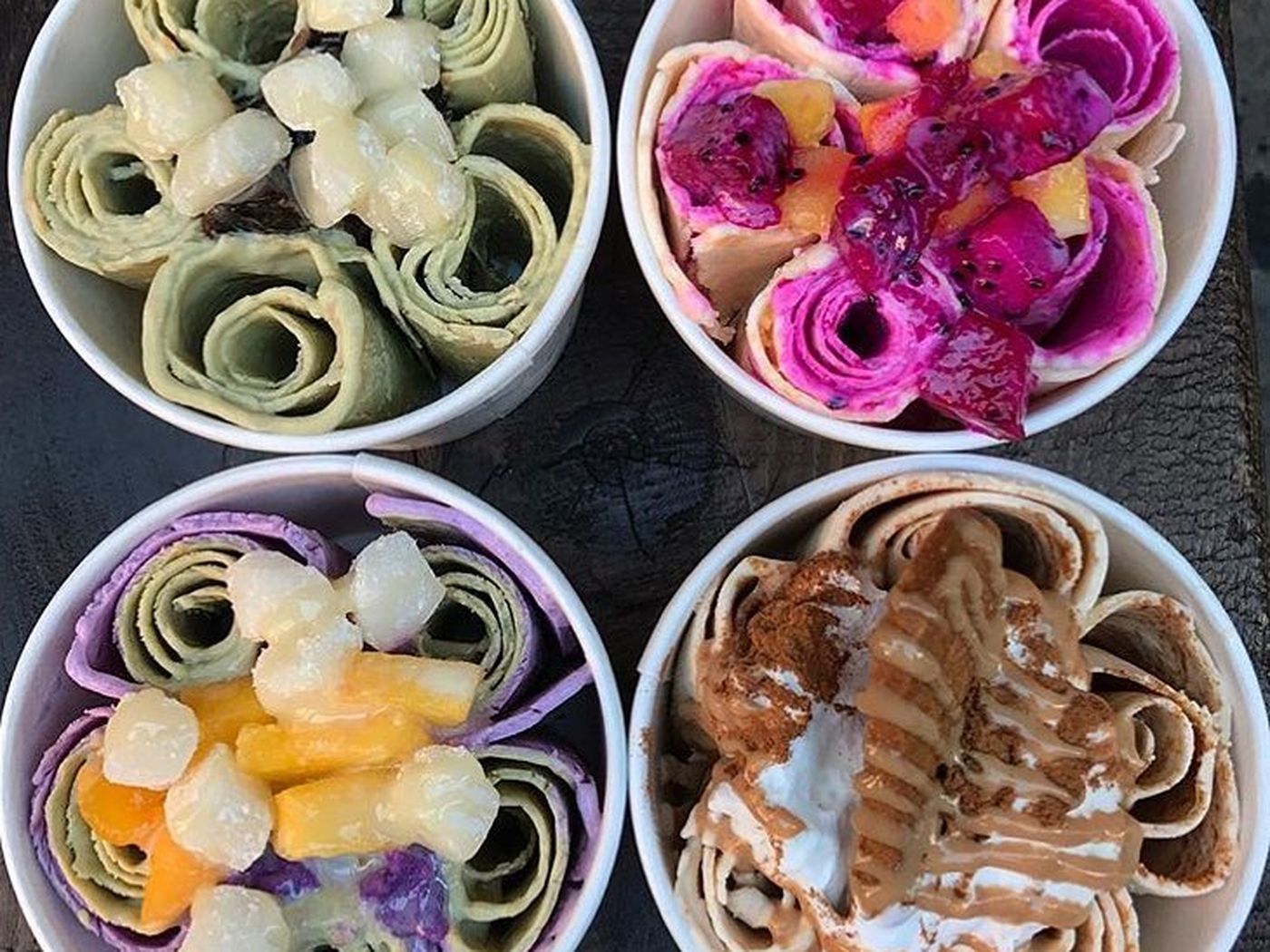 Where To Find Thai Style Ice Cream Rolls In Boston